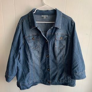 3/4 Sleeve Jean Jacket